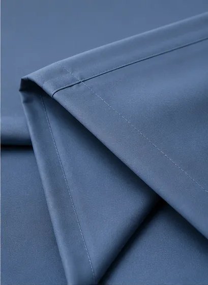 400 TC Premium Blue Bedsheet view 3